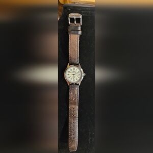 Timex Expedition Brown Leather Watch
